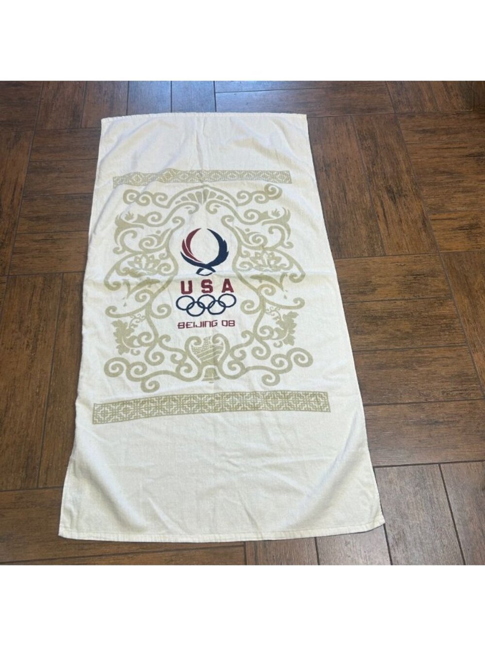 USA 2008 Beijing Olympics Beach Towel 54" by 29" - Picture 6 of 6